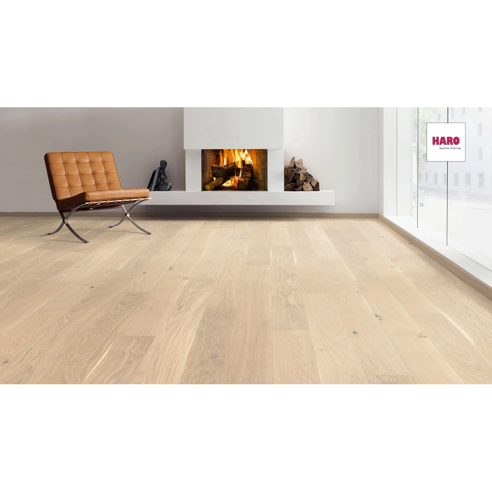 HARO Parket 4000 NaturaDur Top ConnectEg Sand Hvid Country 3 HARO Parket 4000 NaturaDur Top ConnectEg Sand Hvid Country - Billede 3