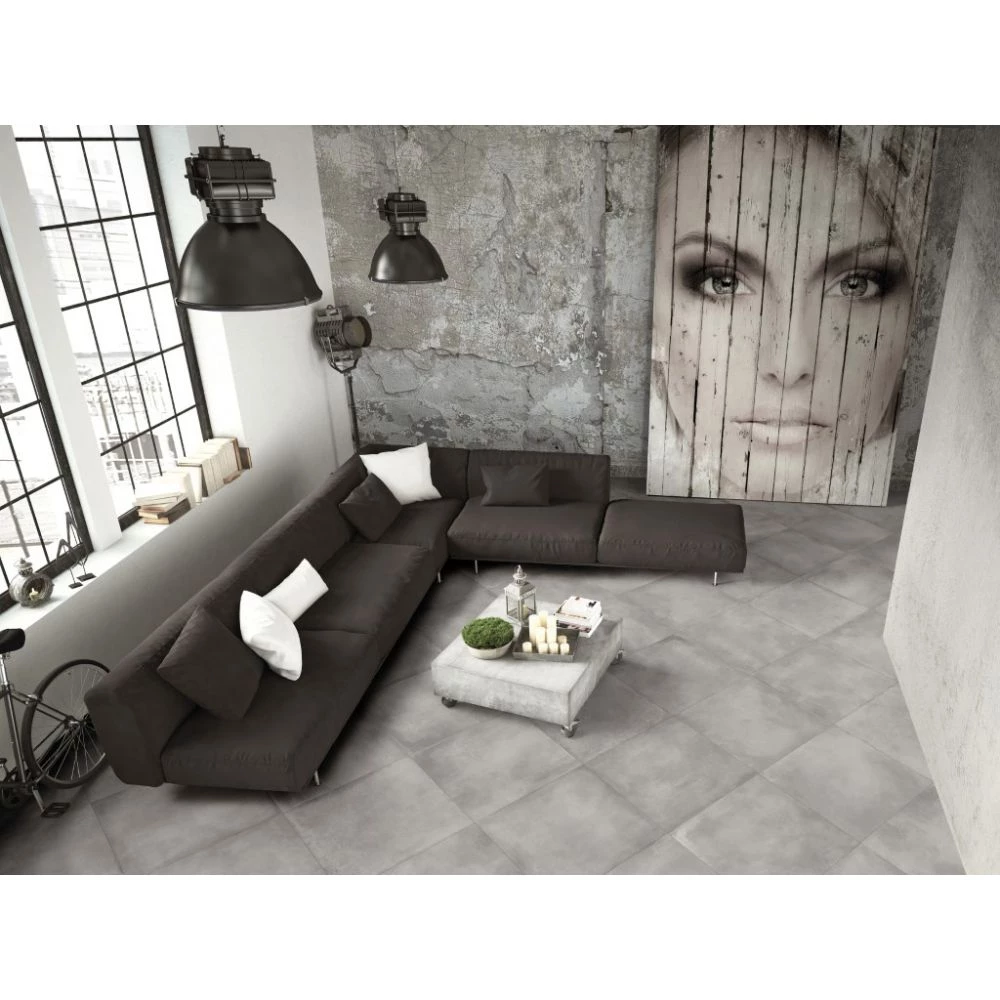 Homeshop Dado Ceramica Basis Grey Rektangulær - 81x81 Flise 2 Homeshop Dado Ceramica Basis Grey Rektangulær - 81x81 Flise - Billede 2