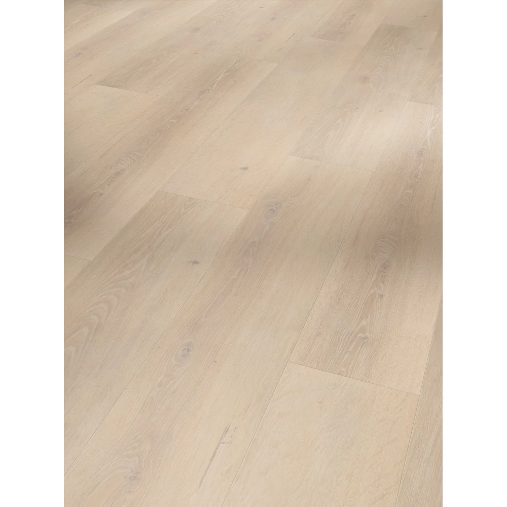 Parador Vinyl Basic 5.3 Eg Skyline Hvid Planke Børstet Struktur 4-sidet Fas Gulv 2 Parador Vinyl Basic 5.3 Eg Skyline Hvid Planke Børstet Struktur 4-sidet Fas Gulv - Billede 2