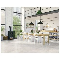 Homeshop Kaleido Recover White Rett. - 60x120 Flise