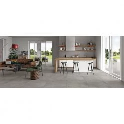 Homeshop Kaleido Recover Grey Rett. - 80x80 Flise