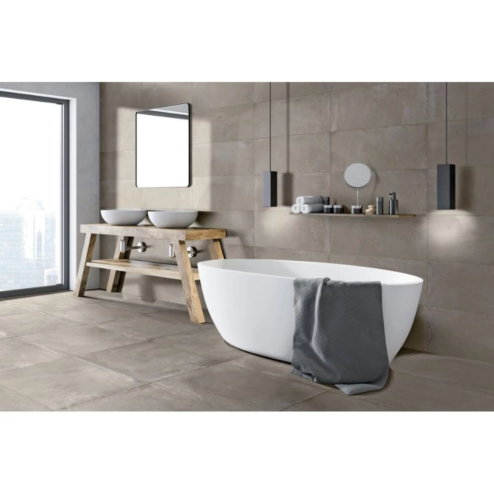 Homeshop Dado Ceramica Gare Sand Rett. - 60x60 Flise 1 Homeshop Dado Ceramica Gare Sand Rett. - 60x60 Flise