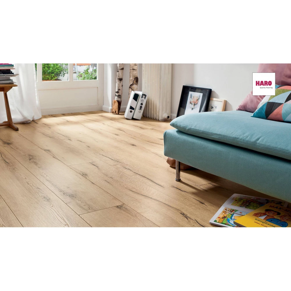 HARO Laminatgulv Tritty 100 Gran Via V4 Eg Italica Creme - 530693 2 HARO Laminatgulv Tritty 100 Gran Via V4 Eg Italica Creme - 530693 - Billede 2