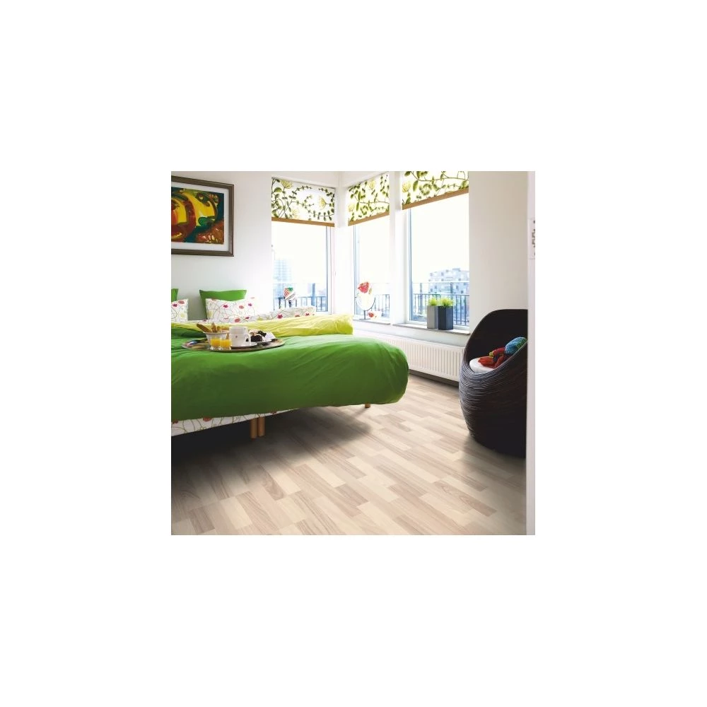 Pergo Classic Plank 0V - 1/3-strip Nordic White Ash, 3-strip Laminat Gulv L0401-01822 3 Pergo Classic Plank 0V - 1/3-strip Nordic White Ash, 3-strip Laminat Gulv L0401-01822 - Billede 3