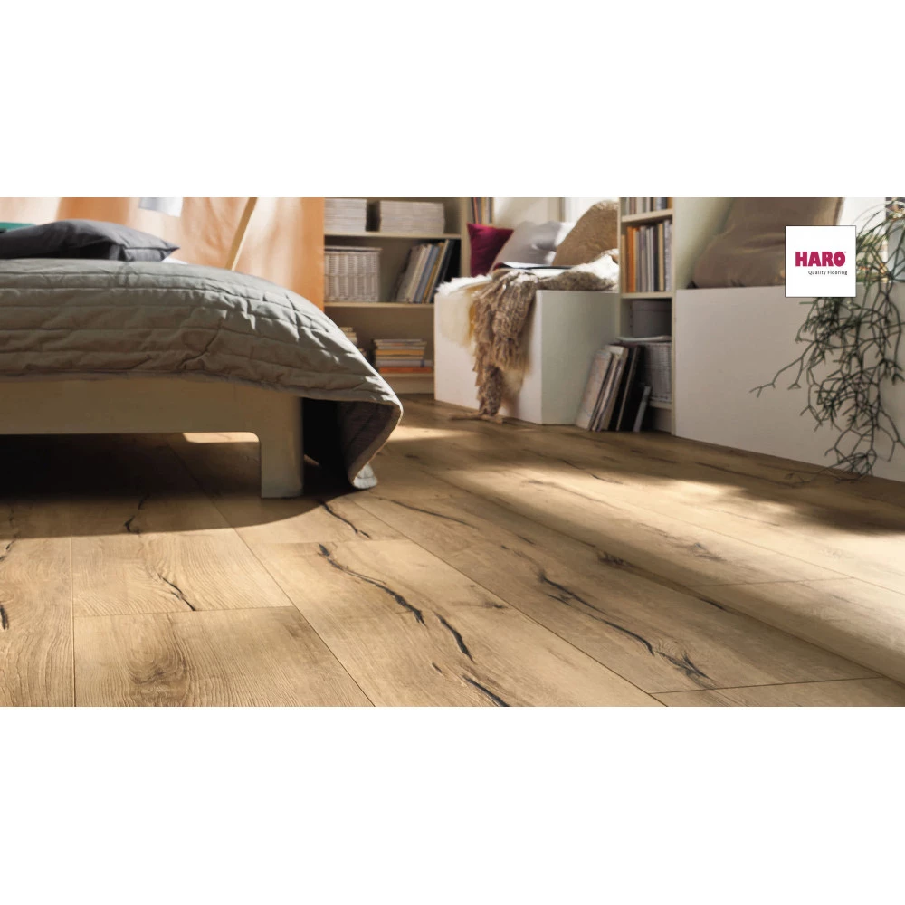 HARO Laminatgulv Tritty 100 Campus 4V Eg Italica Creme - 532060 2 HARO Laminatgulv Tritty 100 Campus 4V Eg Italica Creme - 532060 - Billede 2