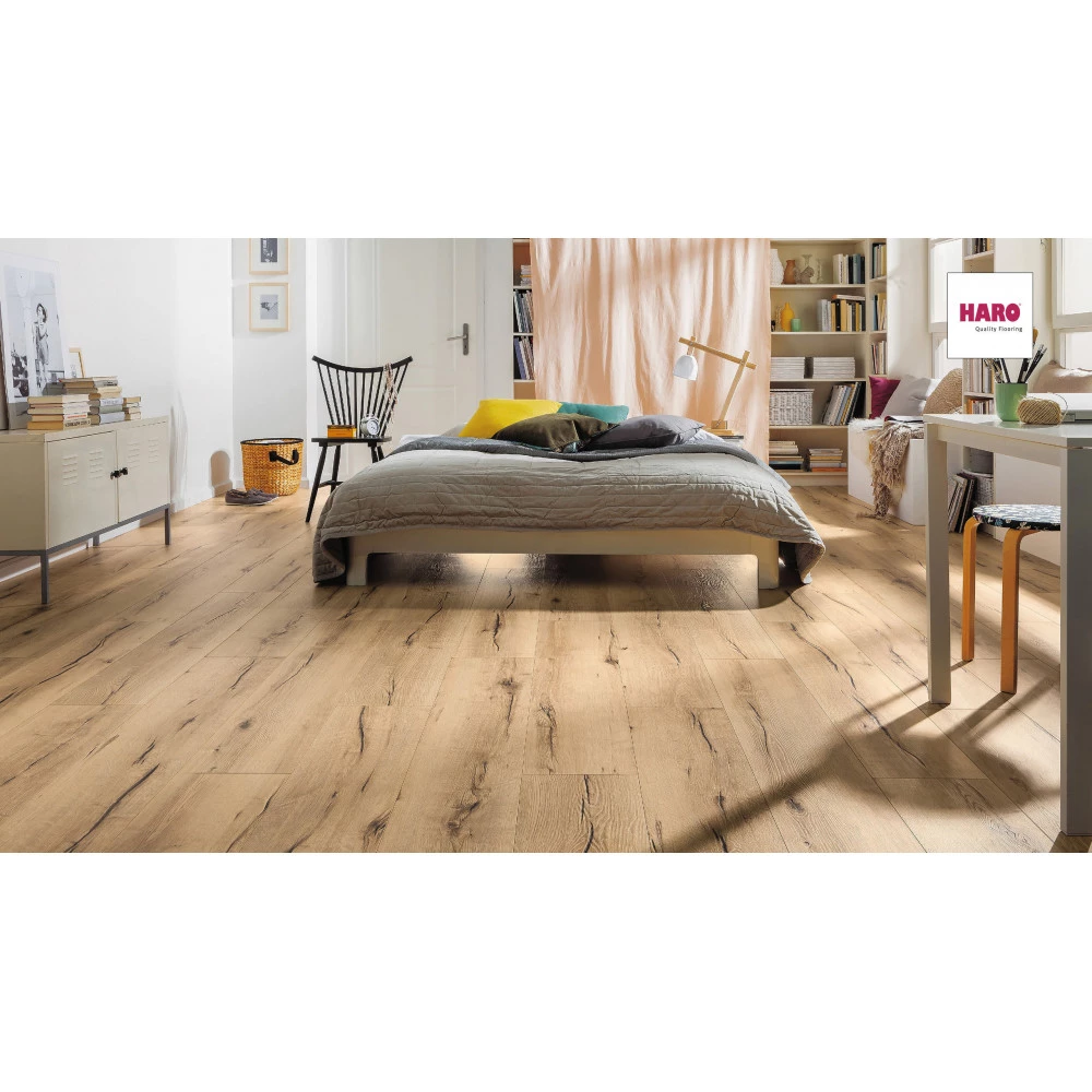 HARO Laminatgulv Tritty 100 Campus 4V Eg Italica Creme - 532060 3 HARO Laminatgulv Tritty 100 Campus 4V Eg Italica Creme - 532060 - Billede 3