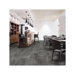 Homeshop Magica Pietra Limestone Black Sokkelkant - 7x60 Flise