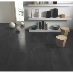 Homeshop Kaleido Artica Antracite Sokkelkant - 7,5x60 Flise